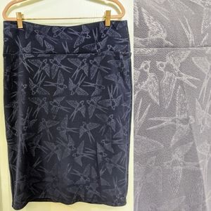 Bird Pencil Skirt